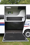 Rear facing stalls