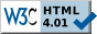 Valid XHTML 4.01 Transitional